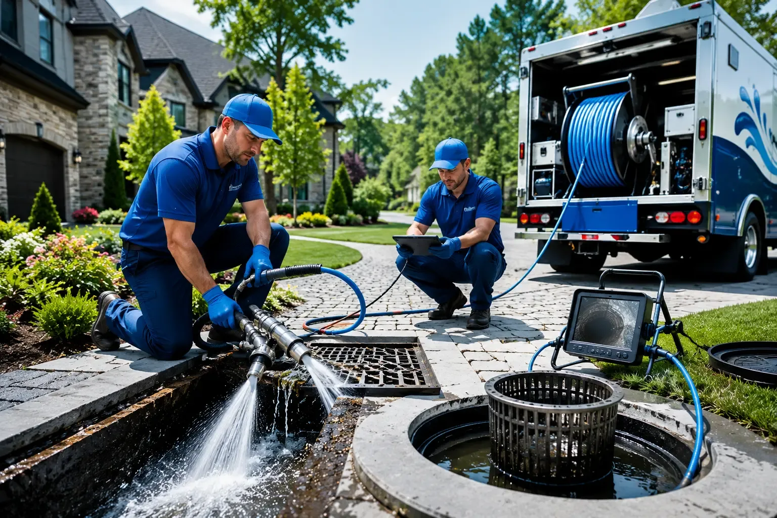 Local outdoor drain cleaning professionals in Groveland, IL