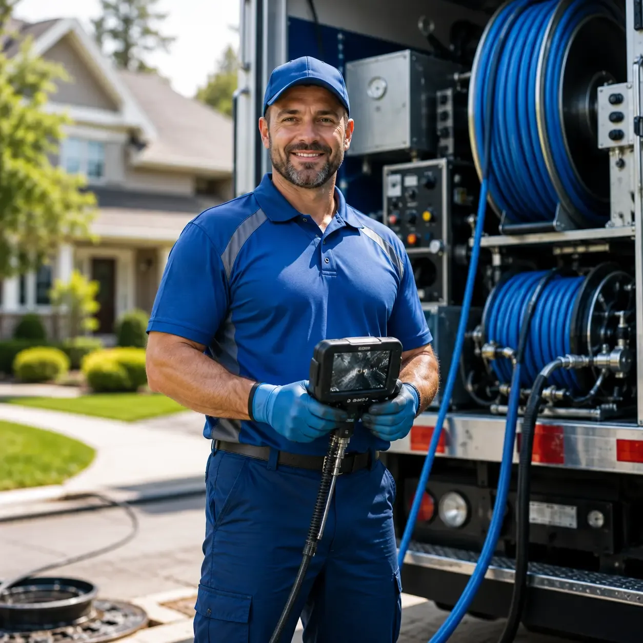 Local outdoor drain cleaning specialists in Groveland, IL